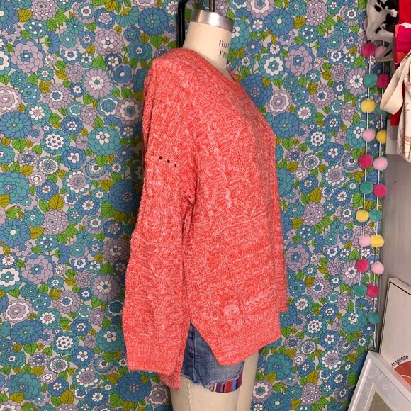 Anthropologie Pilcro Jasmine Cable-Knit Tunic Sweater Size: S - Picture 2 of 10